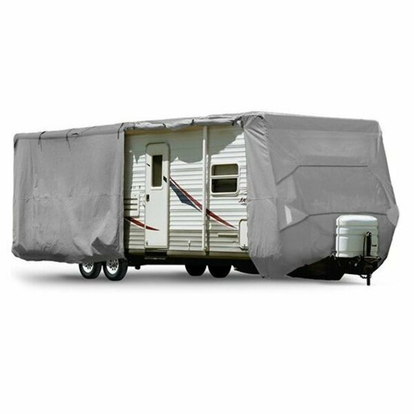 Eevelle WEATHERMASTER Series, Travel Trailer RV Cover, Gray Color, Fits 14-16ft Long RV SNTT1416G